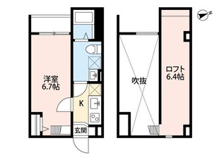 アルコバレーノの物件間取画像